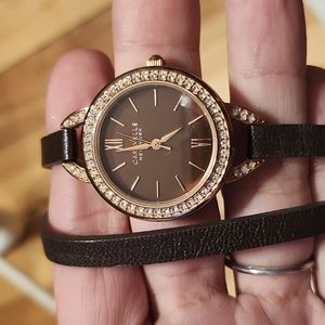 Caravelle New York wrap watch